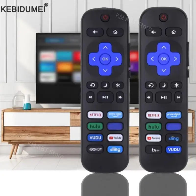 Universal Remote Control Use for Roku Series TV Set Top Box for TCL /Hisense /Insignia /Element/Westinghouse /Hitachi