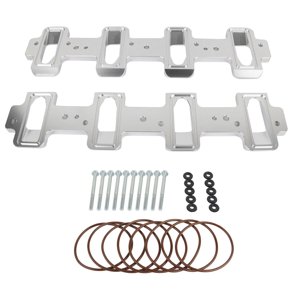 LS intake adapter gasket Cathedral Port Cylinder Head to Rectangle Port 92mm 102mm Intake Manifold Adapter Plate