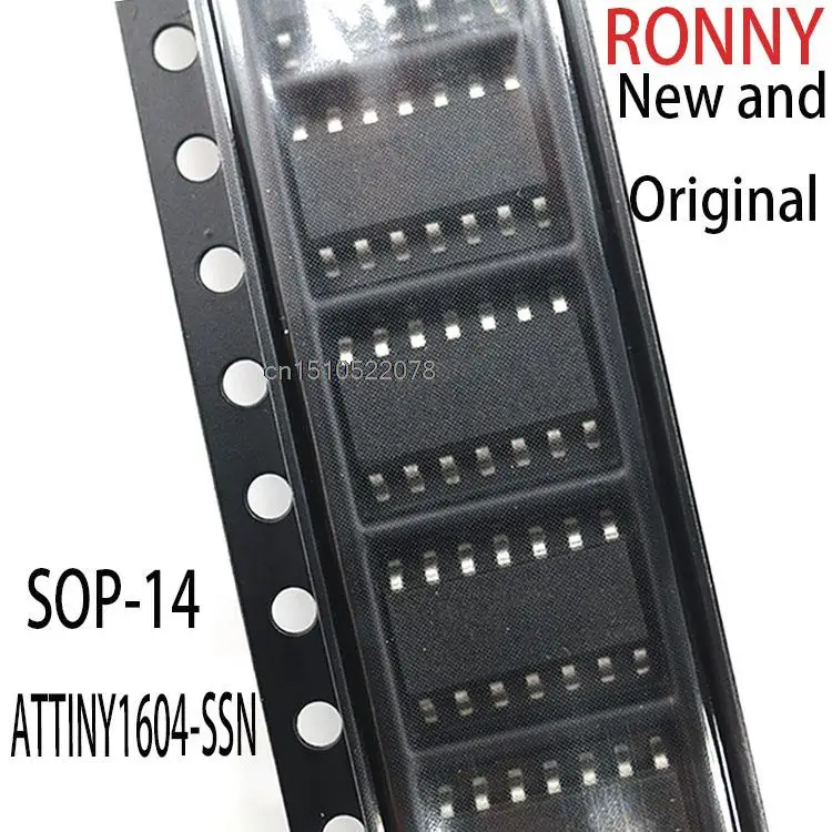 

10PCS New and Original ATTINY1604-SSNR ATTINY1604 TINY1604N sop-14 ATTINY1604-SSN