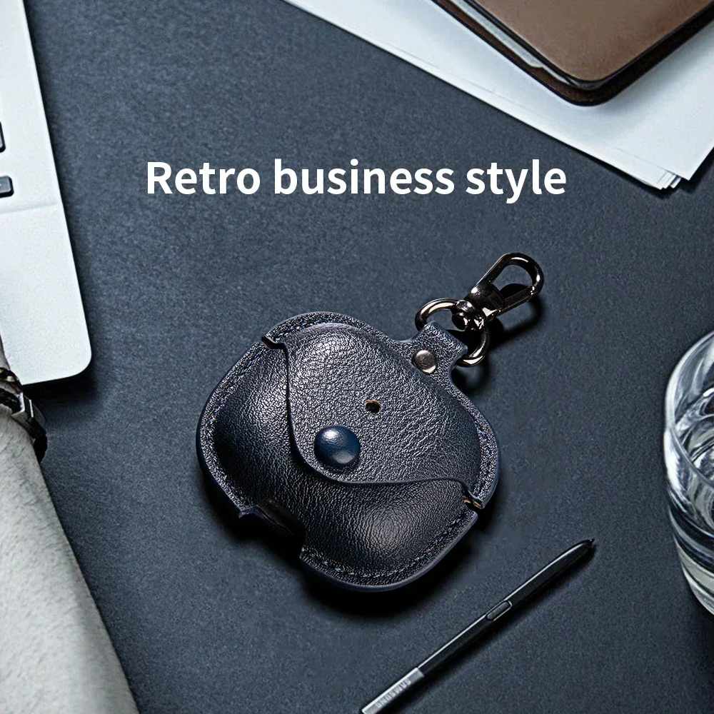 Per Airpods pro 2 Custodia in pelle Custodia per auricolari da lavoro Custodia per cuffie Custodia per cuffie Custodia in pelle PU di lusso per airpods 4 3