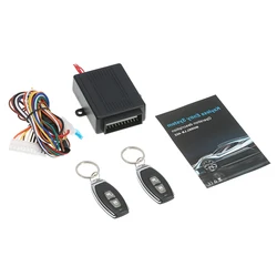 Cerradura Central Universal para puerta de coche, sistema de entrada sin llave con caja de Control Central remoto, Kit de accesorios para coche