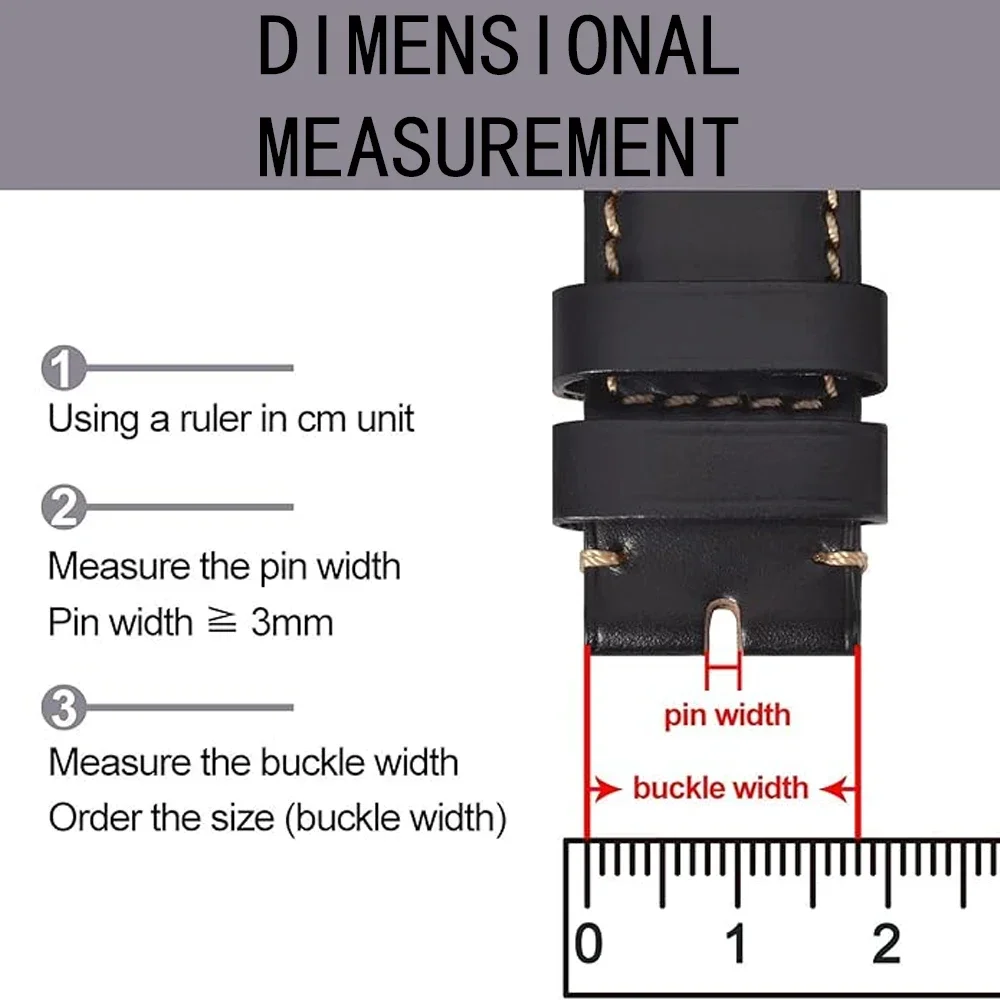 12mm-20mm Stainless Steel Watch Buckle Watch Clasp Accessories Replacement Buckle for Leather Watch Strap Universal with Tool