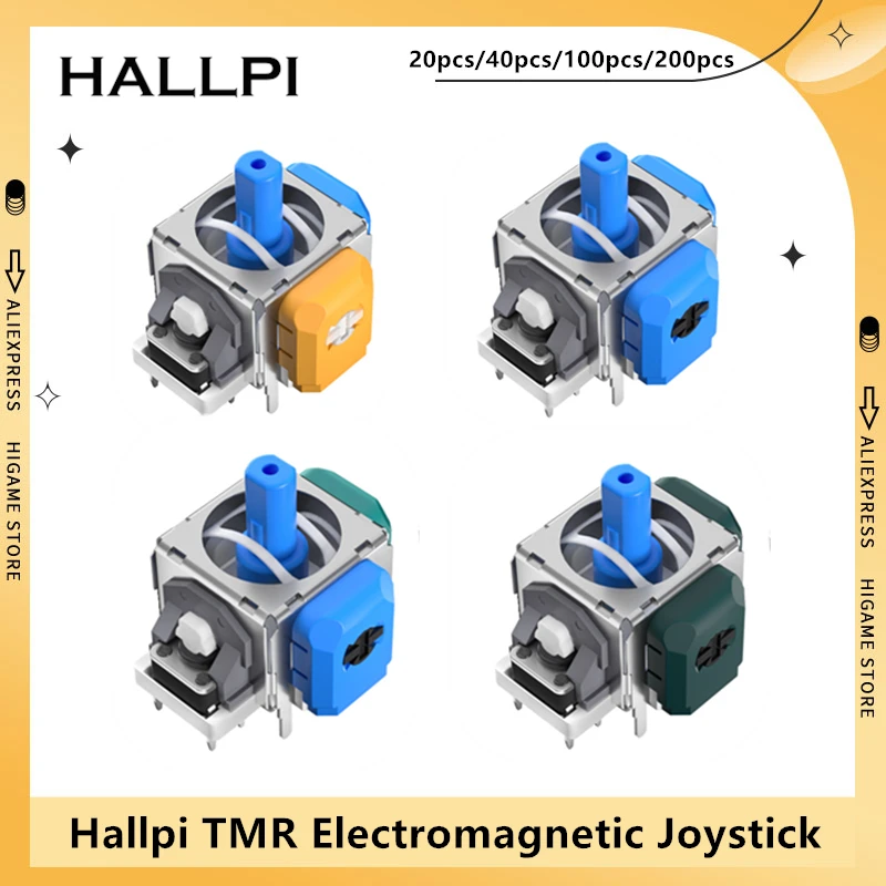 Hallpi TMR Electromagnetic Joystick for PS4 PS5 Gamepad Switch Pro Xbox Series Controller Replacement Accessorie