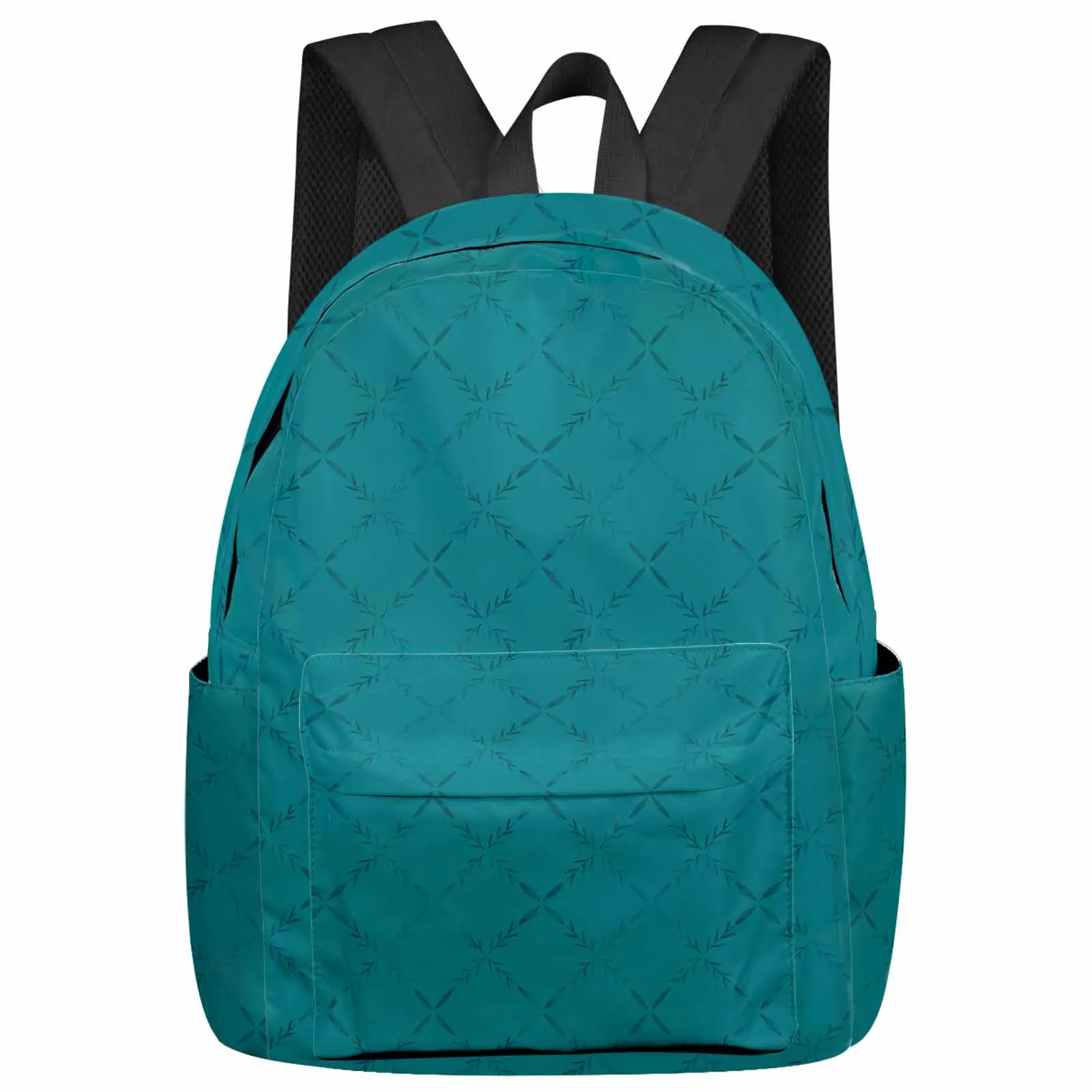 

Diamond Grid Texture Backpacks Teenagers Student School Bags Laptop Custom Backpack Men Women Travel