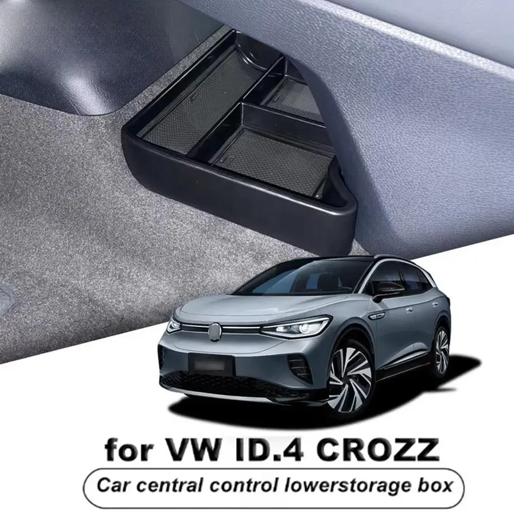 Storage Box Under Center Console For Vw Id.4 Id4 Id 4 Crozz Interior Organizer C6n7