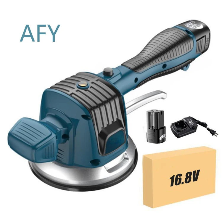 16.8V Automatic Leveler for Tile Laying Vibrator Tool Handheld Electric Paver for Ceramic Porcelain Floor Wall Tiling