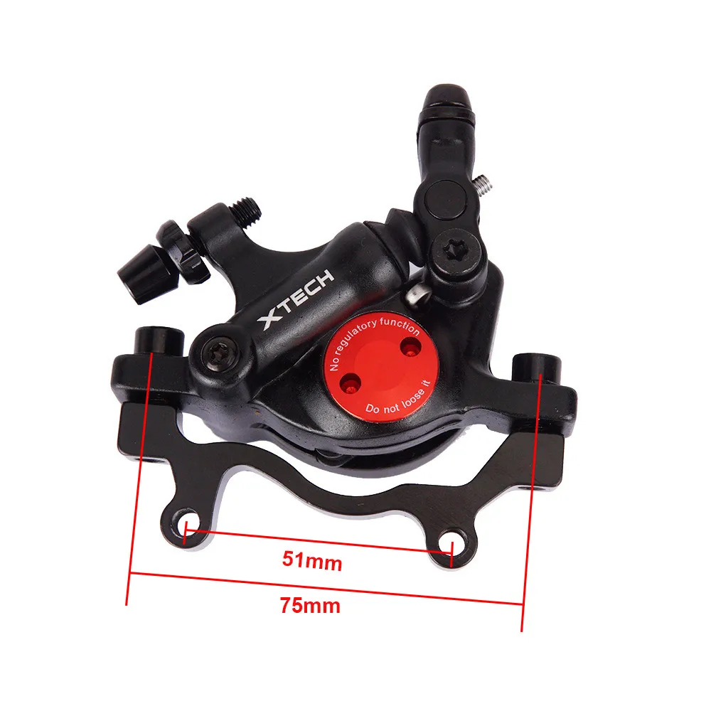 XTECH HB100 MTB Line Pulling Oil Pressure Calipers Hydraulic Disc Brake Front Rear 160MM MT200 M315 Scooter Bicycle Parts