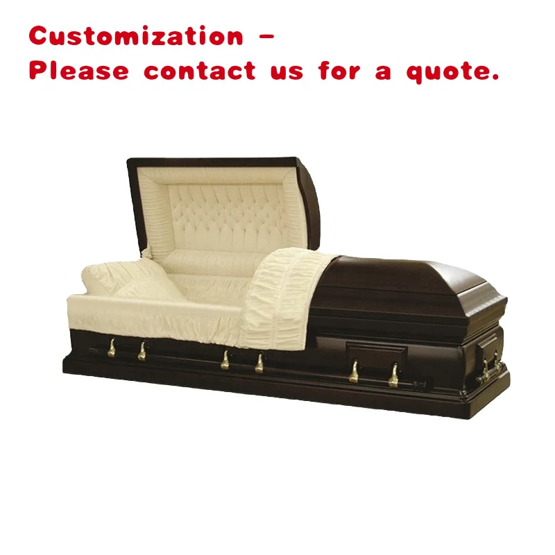 

custom.A15 Funeral Supplies American Solid Wood Pine Coffin and Casket