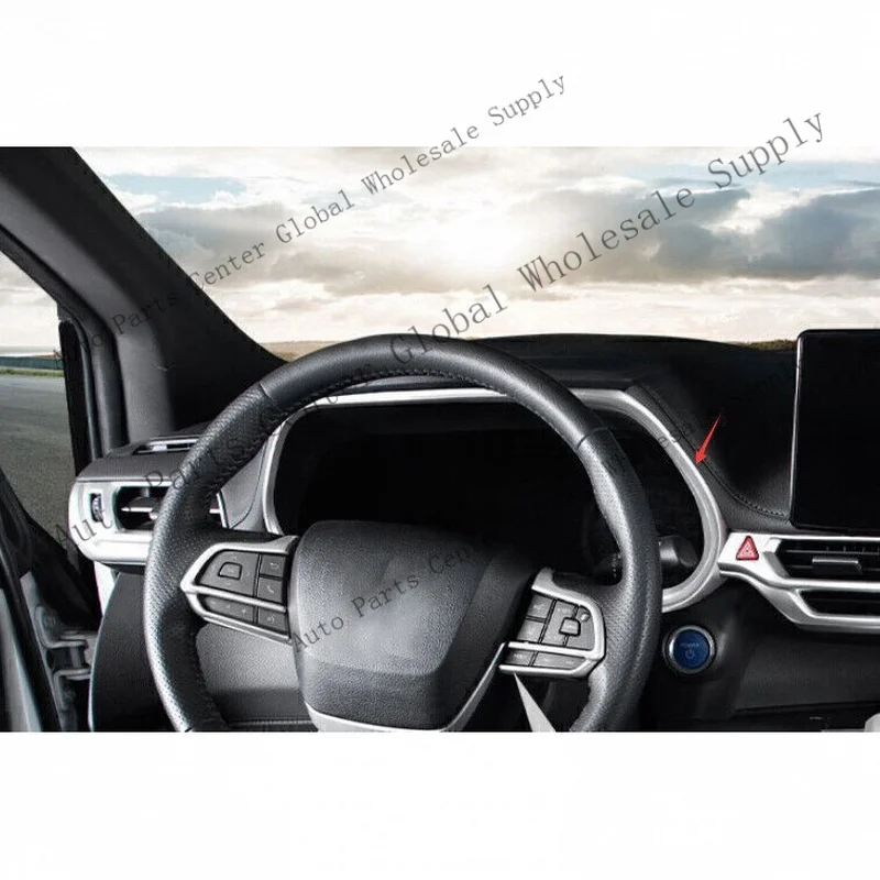 L+ For Toyota Sienna 2021-2026 Matt Silver abs Dash Speedometer Odometer Frame Trim