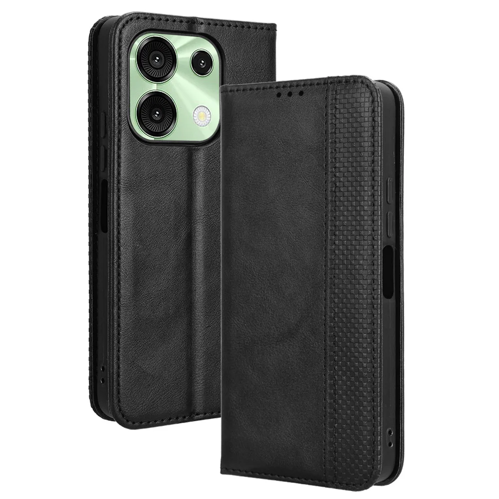 

Flip Retro Style Leather Magnetic Closure Cover For Umidigi Note 90 Card Slot Wallet shockproof Phone Case For Umidigi Note 90