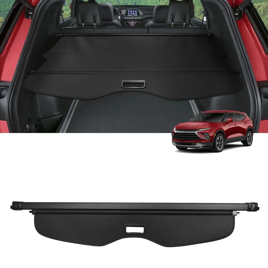 

Cover for 20192025 Chevrolet Blazer Accessories Retractable Trunk Cover Security Shielding Shade Cargo Luggage Cover Trunk Stora