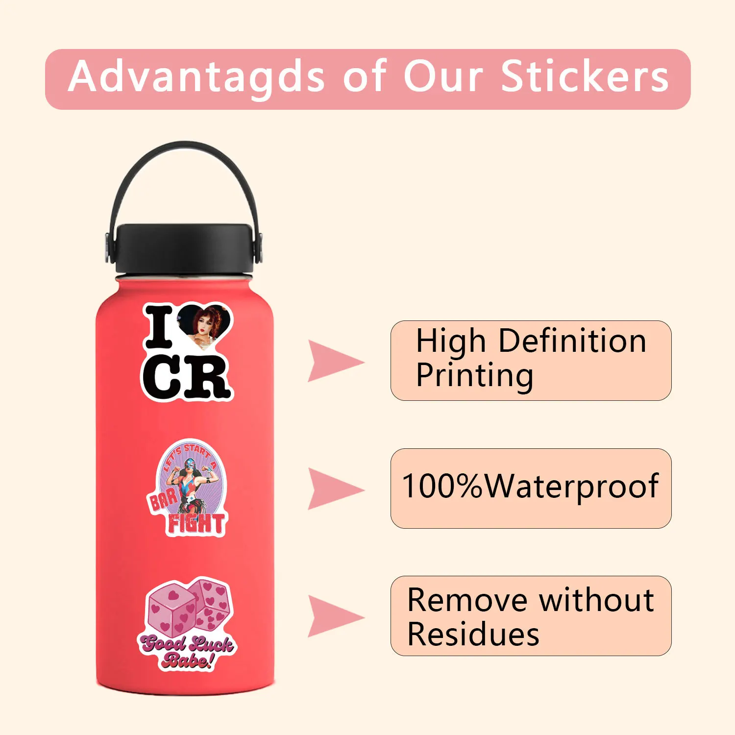 10/55PCS Chappell Roan Hot Zangeres Sticker Cartoon Fun Persoonlijkheid Creatieve Cool Decoratie Graffiti Decoratie Kinderen Speelgoed