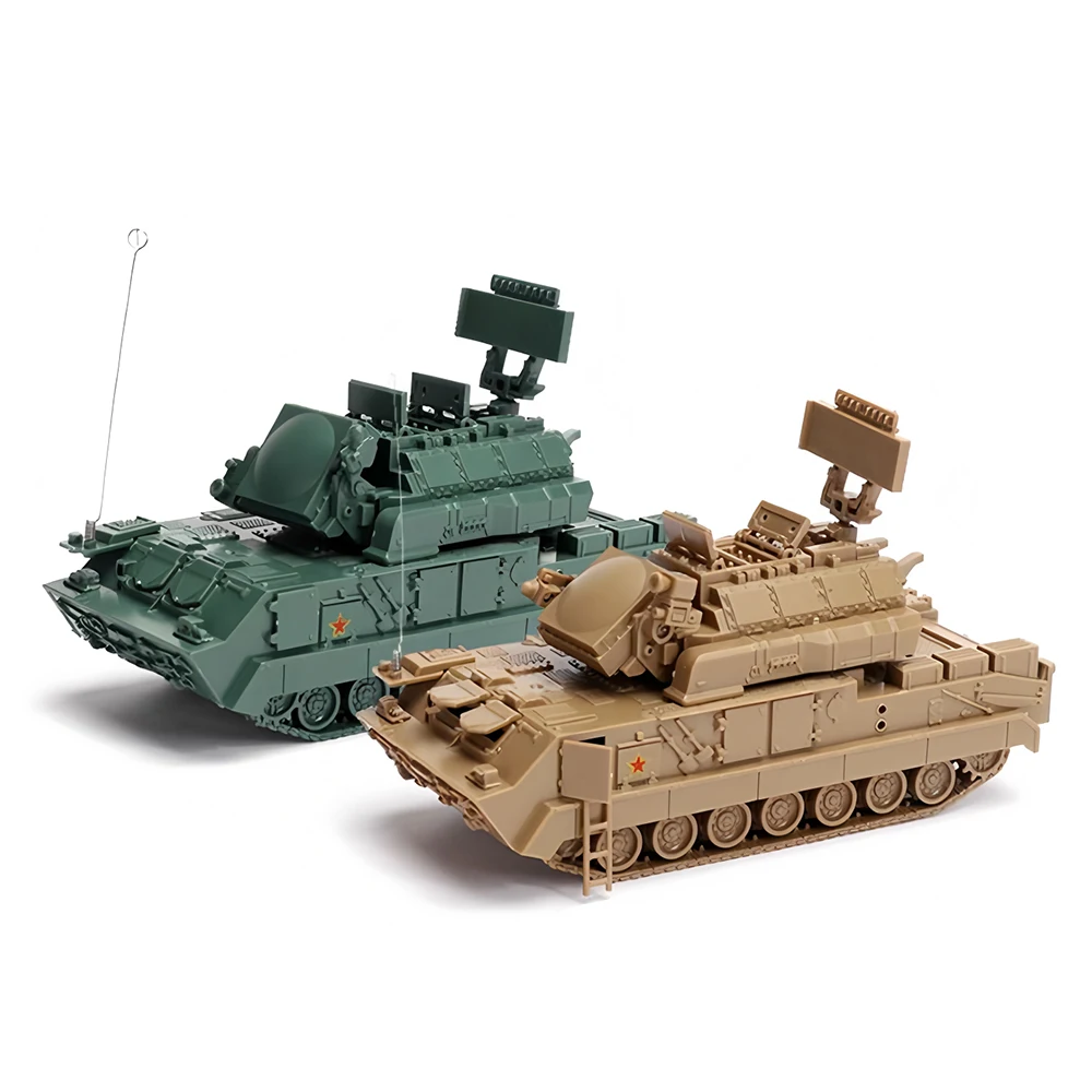 

1/72 Army Military Toy Model HQ-17 Antiaircraft Missile Assembly Armored Vehicle Tank Truck Cannon Car Puzzle Plastic Model Toys