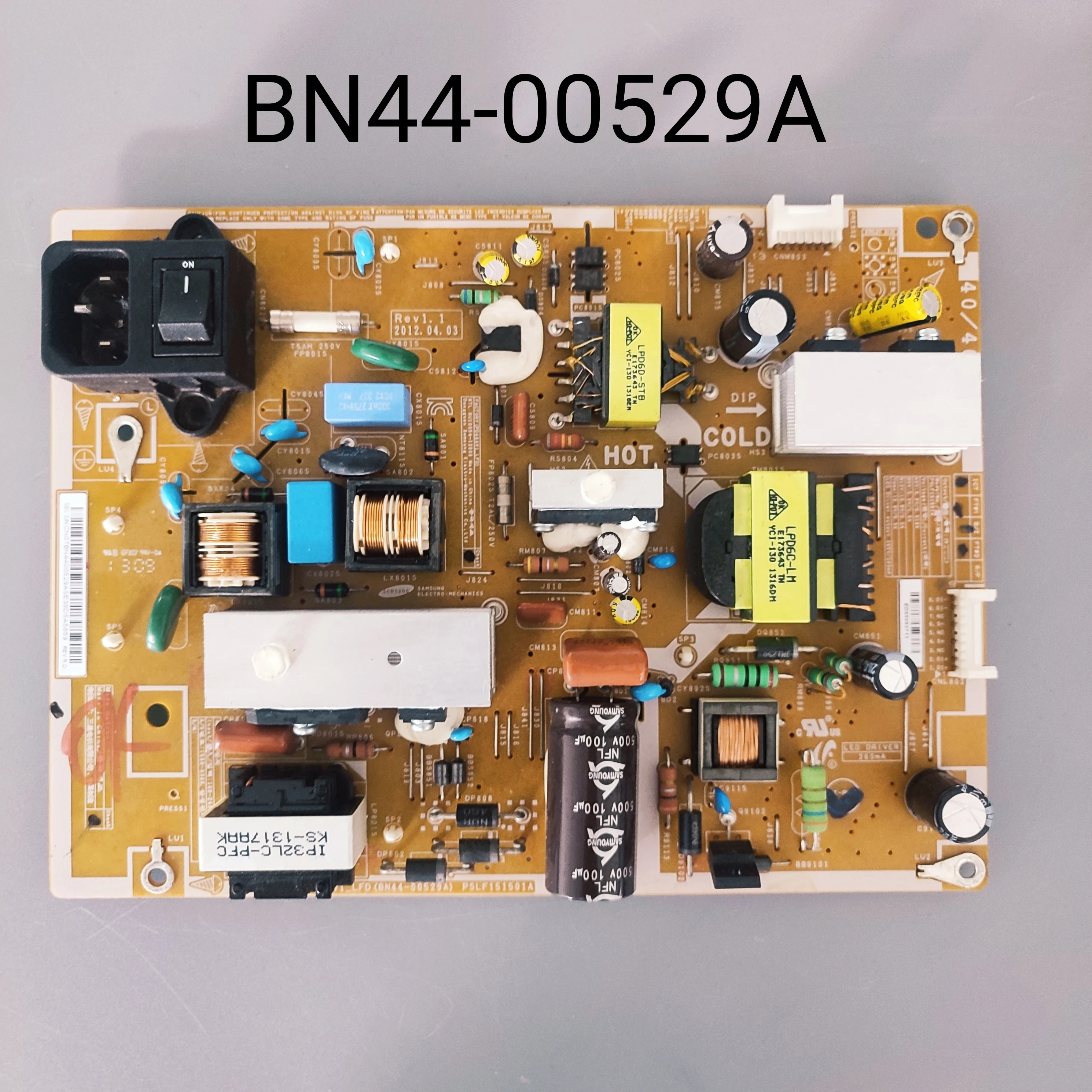 Genuine Original FOR Samsung LCD TV LH46MDBPLGZA/ZA Power Board BN44-00529A