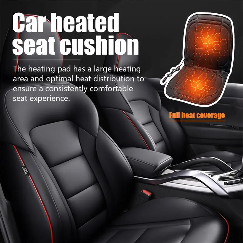 Universal 12V Car Styling Heater Warmer Auto Seat Cushion Pad Electric Heated Automobiles Seat Cover Mat Winter Car Accessories