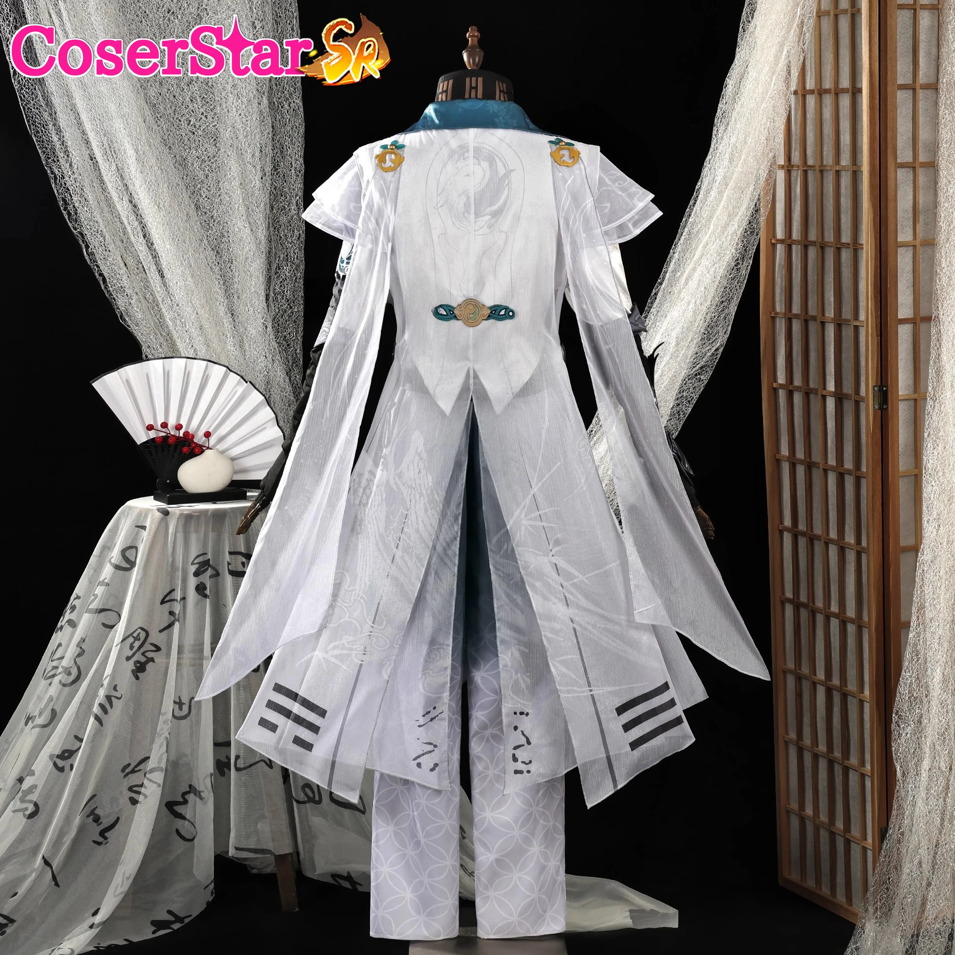 CoserStar-SR NARAKA:BLADEPOINT Wuchen Costume Cosplay Gioco di ruolo Vestito Halloween Carnevale Festa Abiti uniformi