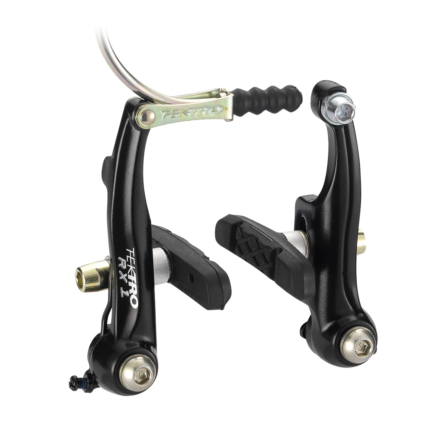 TEKTRO Mini-V RX1 BMX Brake Caliper Aluminum Alloy Side Pull \Bicycle Clamp Arm Length 80mm With 836.12 Brake Shoes