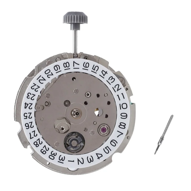 

Новинка 2025 года, механизм Miyota 8215, 21 драгоценный камень, автоматическая механическая установка даты, высокоточный механизм, запасные части для часов, аксессуар