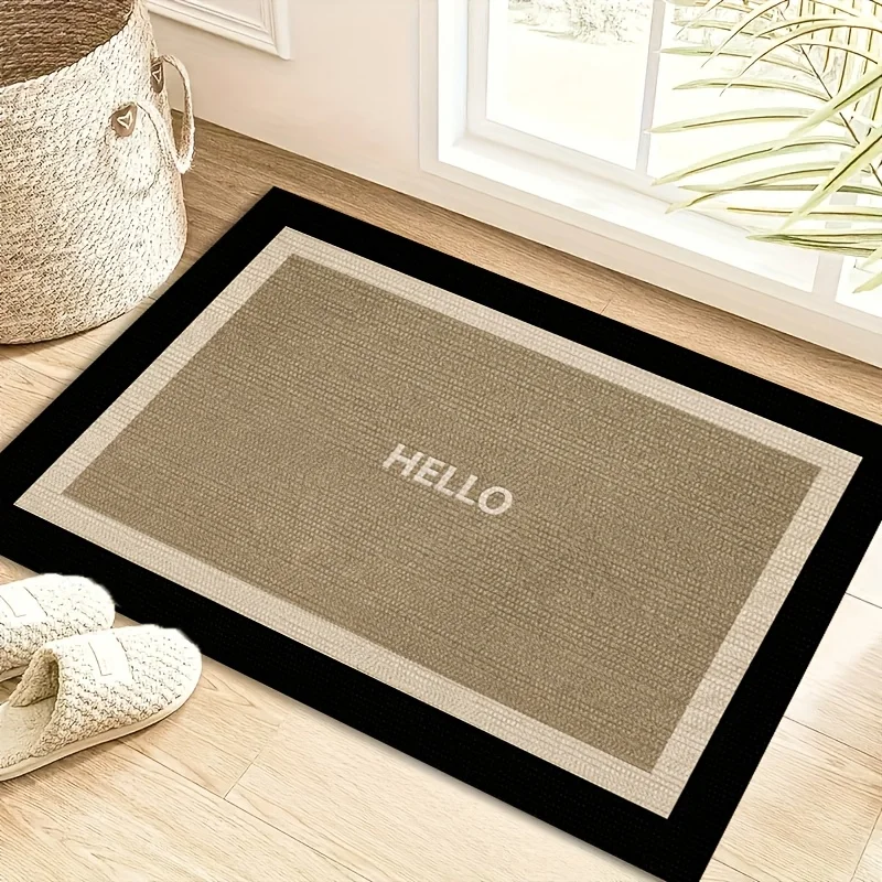 VIKAMA Tapis minimaliste de qualité supérieure, style moderne, paillasson d'entrée, tapis de bienvenue pour chambre à coucher, tapis pour salon, décoration de la maison