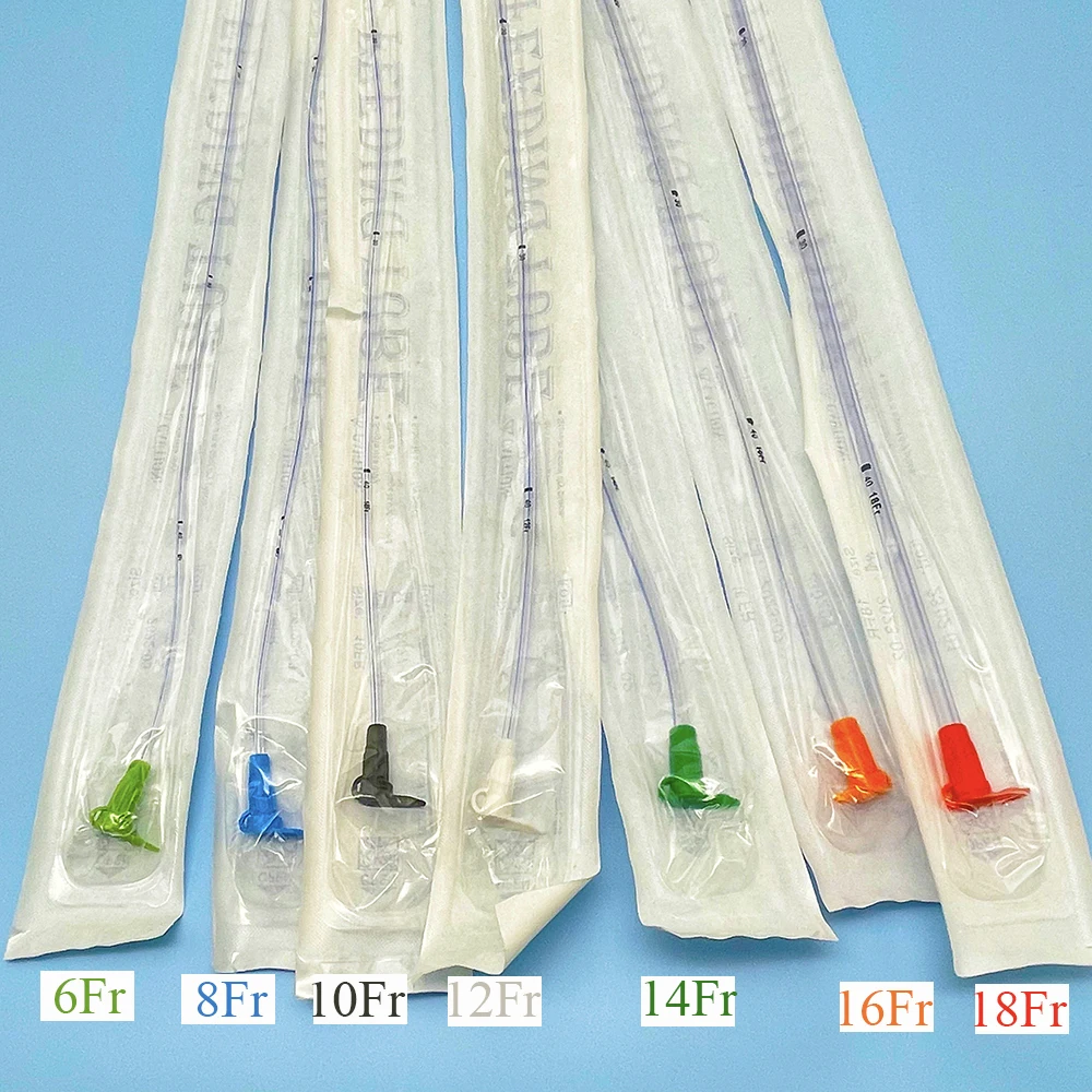 30PCS Pet Animal Nasogastric Feeding Tube Naso-Esophageal  Placement NE NG Round Closed Tip  Nutritional Support Cat Dog Clinic