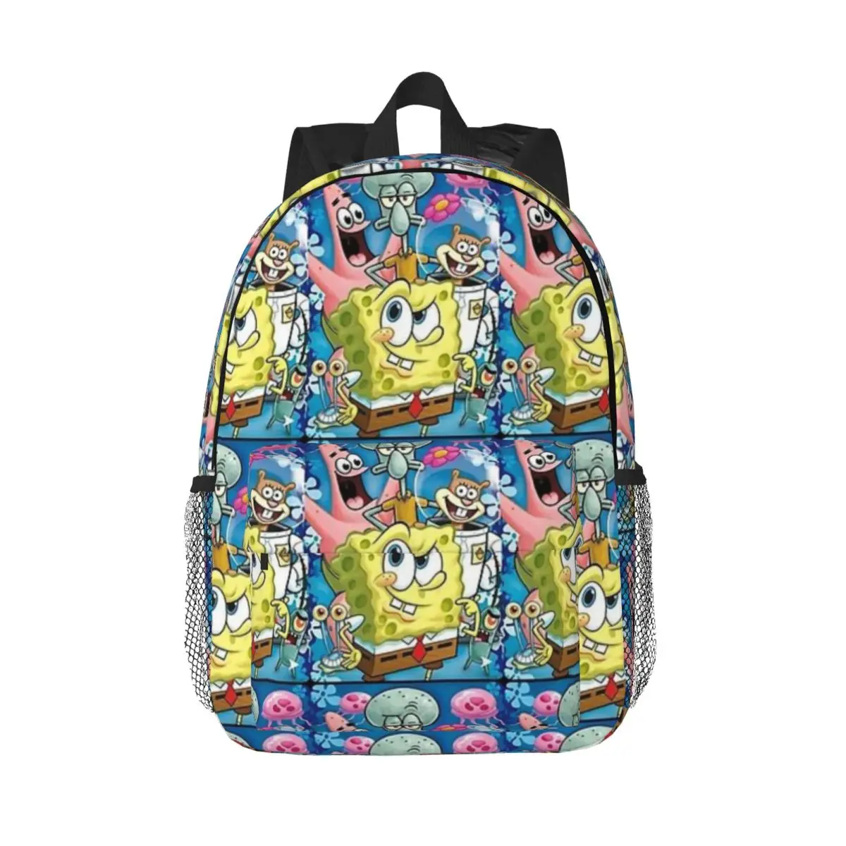 Spongebob Squarepants Printed Lightweight Casual Schoolbag For School, Outdoor, Shopping, Office 15inch