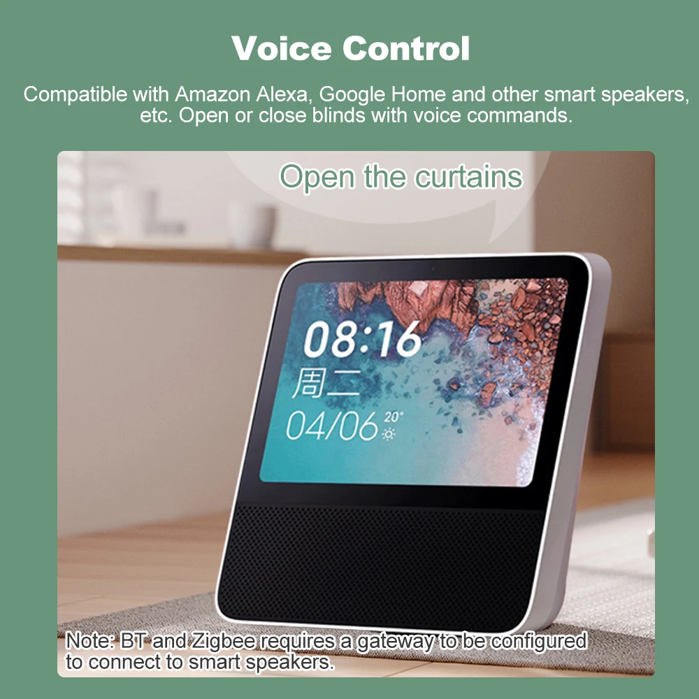 Tirai Bermotor Penggerak Motor WiFi Kontrol ZigBee Kontrol Aplikasi Rol Rantai Cerdas Jadwal Pengatur Waktu Naungan dengan Remote Control
