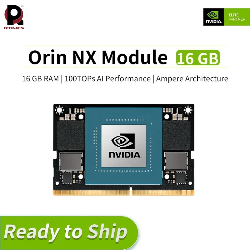 New Product NVIDIA Jetson Orin NX Module 16GB (900-13767-0000-000) And Our Realtimes RTOS-3004 Development Carrier Board