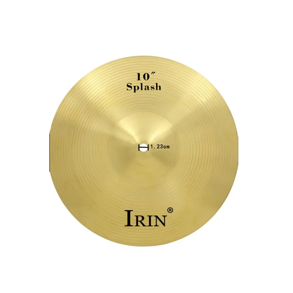 Drum Brass Cymbals Cymbals Cymbals For Beginners Golden Hi-Hat Cymbal Percussion Splash Crash 8 10 12 14 16 Inch