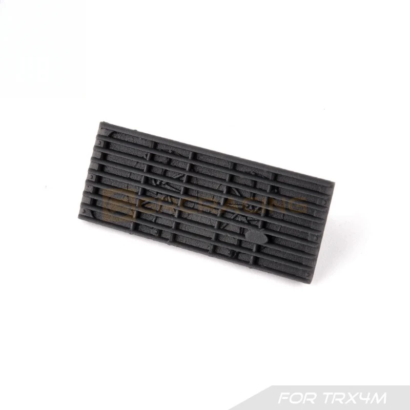 3D Printed Plastic Front Grille Modify The Winch Simulation Accessories for 1/18 RC Crawler Car Traxxas TRX4M Defender DIY Parts