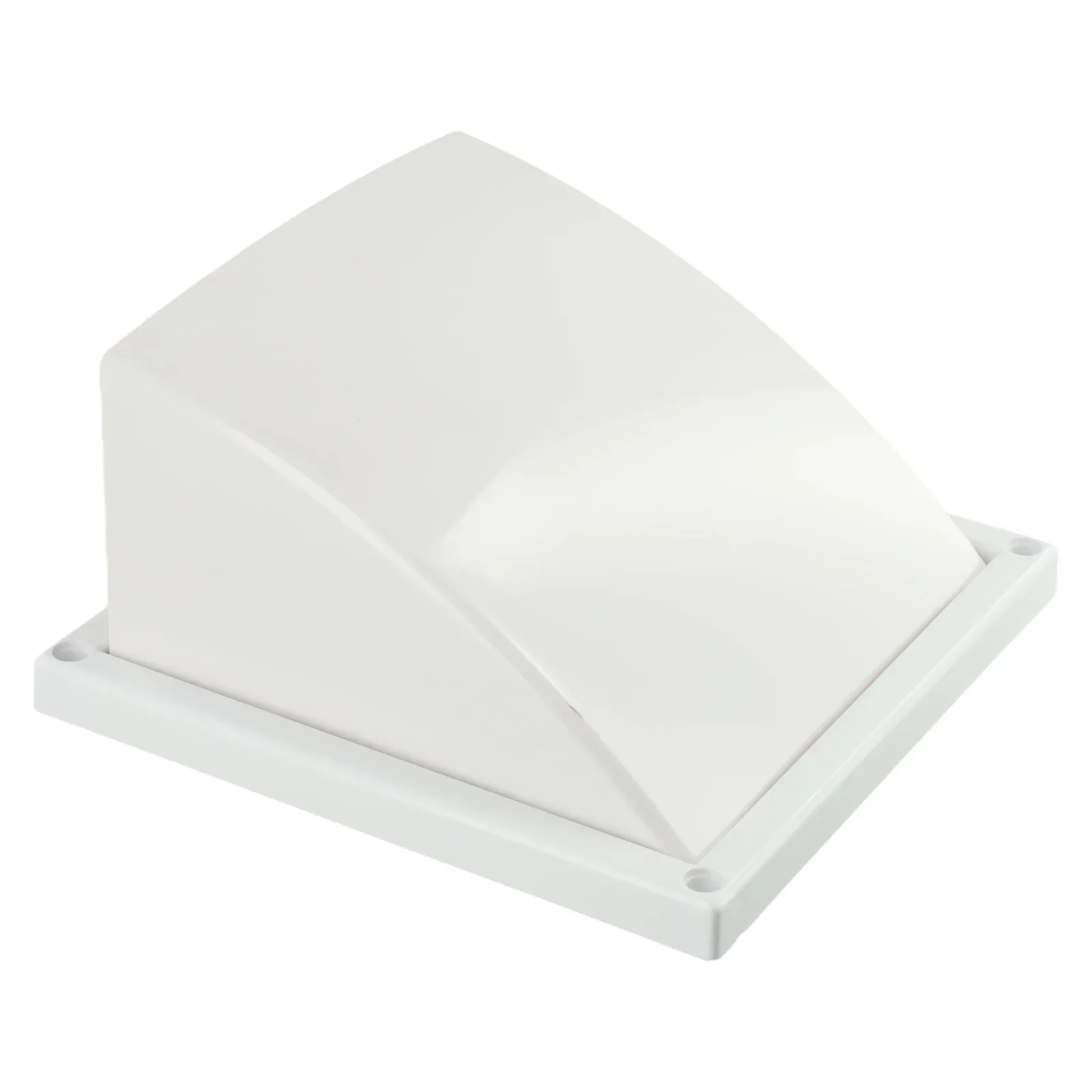 

Non Return Shutter Flap Rainproof Range Hood Vent For Heat Recovery Systems Durable ABS Material 185*128*123mm