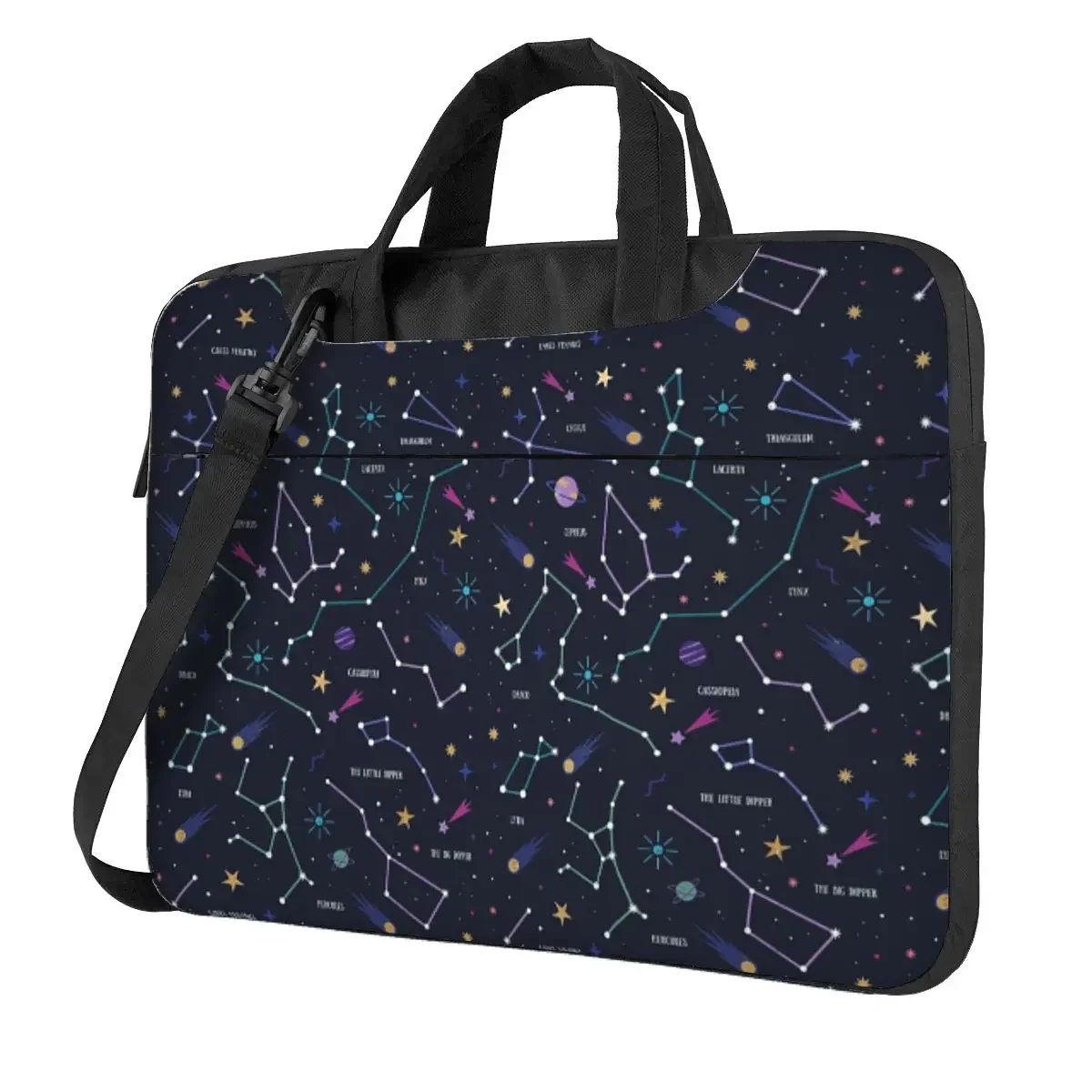 The Stars Crossbody Laptop Bag Case Computer Bag Resistant Protective Notebook Pouch for Macbook Pro Lenovo