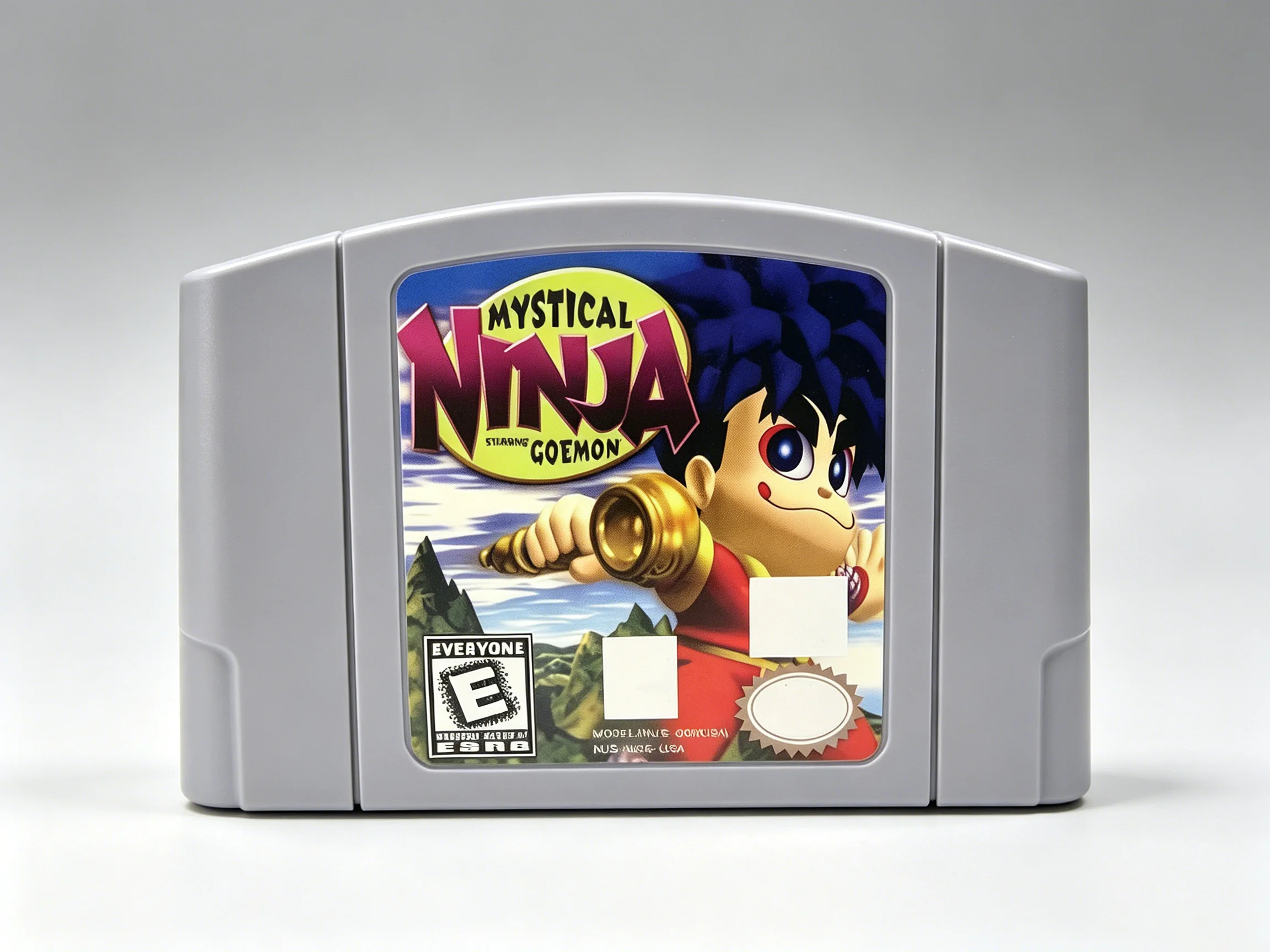 Video Game 64 Bit US Version Mystical Ninja Starring Goemon Game Cartridge For N64 Game Console