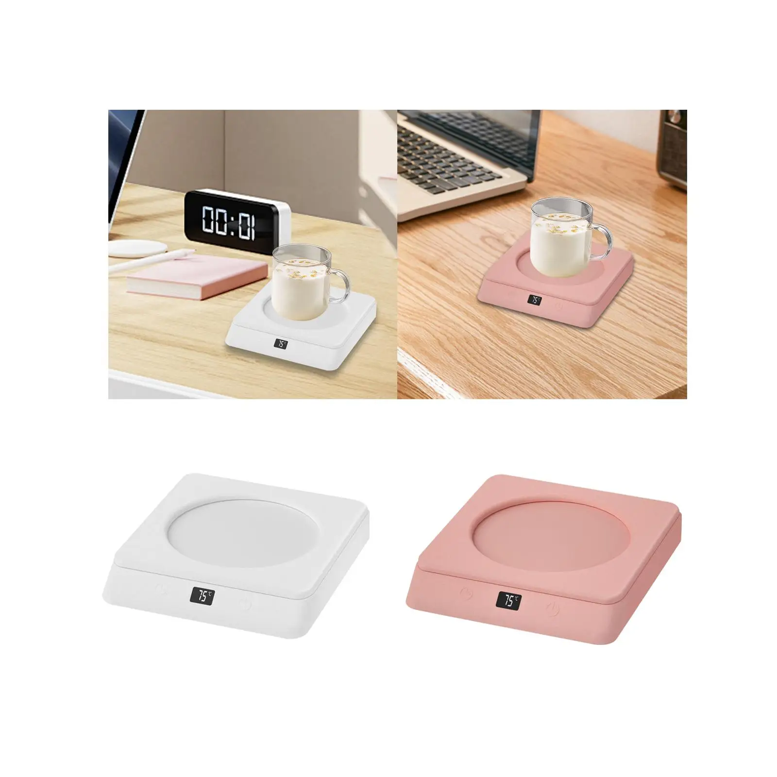 سخان كوب القهوة للمشروبات الكهربائية للأكواب الزجاجية لمكتب المكتب