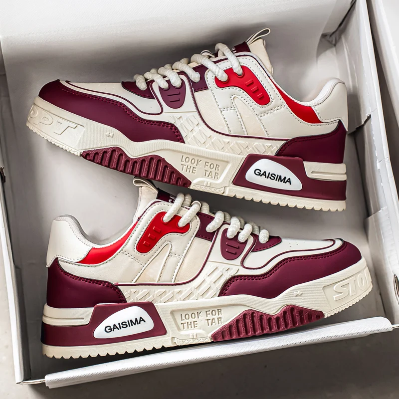 

Модные кроссовки для скейтбординга, мужские дышащие кроссовки для бега, уличная повседневная обувь из сетки, мужские вулканизированные кроссовки на шнуровке, Zapatillas