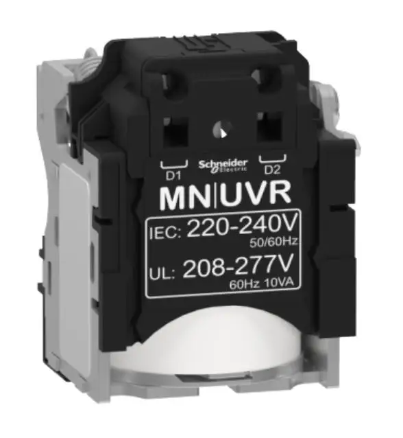 LV429407 MN undervoltage release, ComPact NSX, rated voltage 220/240 VAC 50/60 Hz, 208/277 VAC 60 Hz