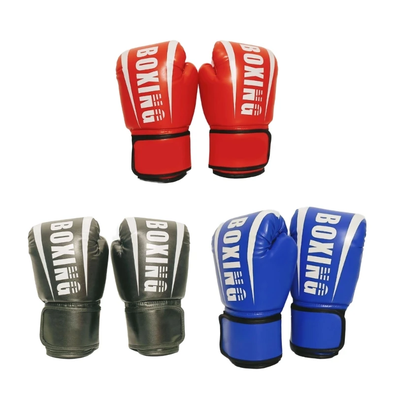 

Comfortable Training Boxing Gloves Enhances Shock Absorption PU Construction