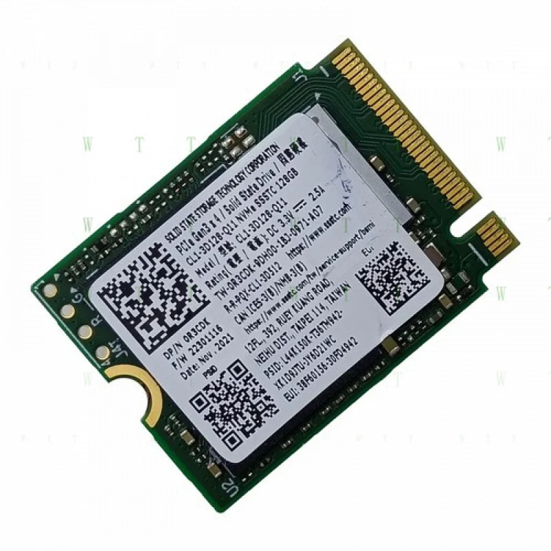 BB  0R3CDK SOLID PCLe Gen3*4 M.2 2230 SSD 128GB CL1-3D128-Q11 Solid State Drives