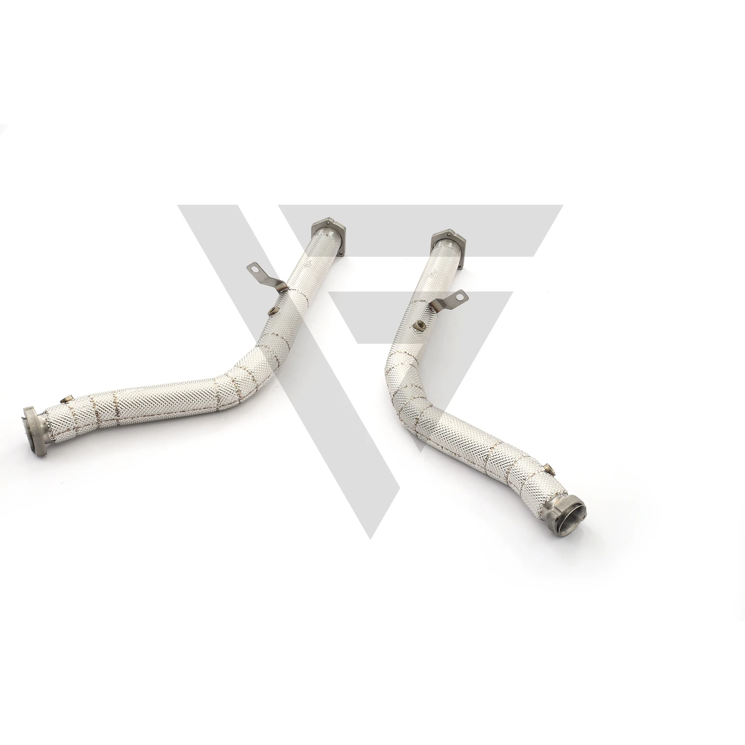 عادم أنبوب سفلي عالي التدفق لمرسيدس G63 G500 W463 ترقية أداء صوت العادم العدواني