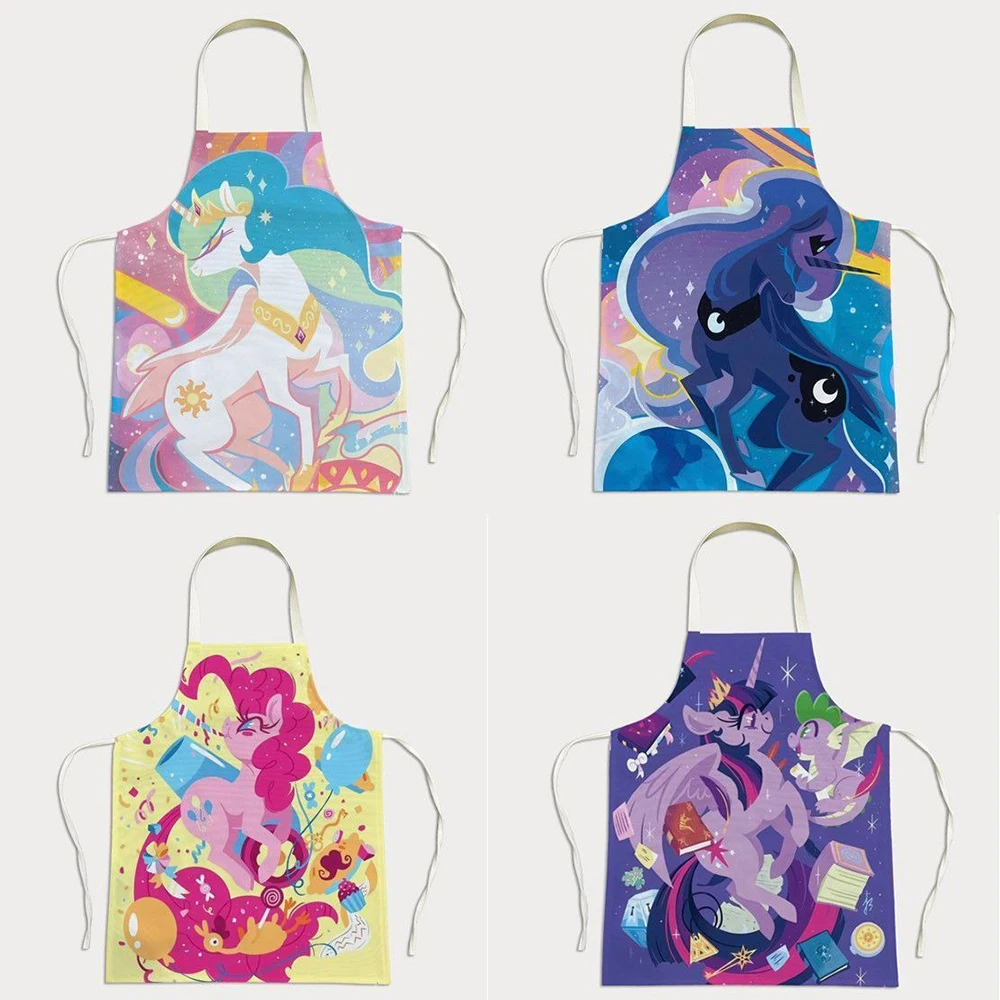 

Pinkie Pie - themed My Little Pony Aprons,Sleeveless Cartoon Adult Children Apron Kitchen Anti-fouling Cleaning Tools