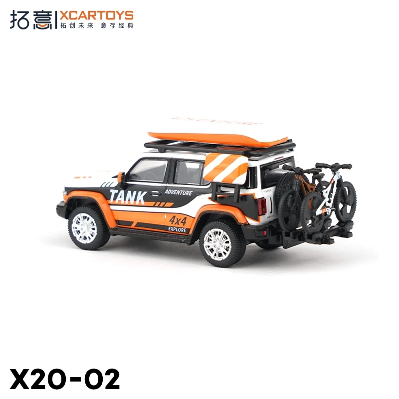 XCARTOYS 1/64 Tank 300 Off-road Set 2-Extreme Speed Reduction Miniature Alloy Model Collectors Model Enthusiasts Boys Gift Toys