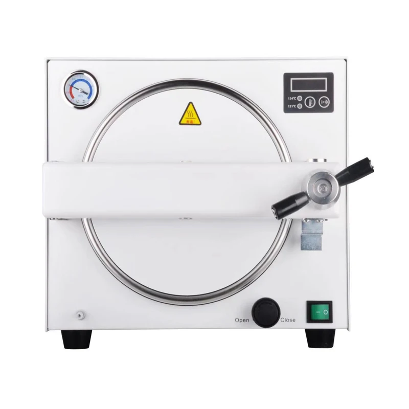 18L Dental Autoclave Vertical Sterilizer Portable Sterilizing Tool Manicure Tool Dry Heat Sterilizer In RU Warehouse