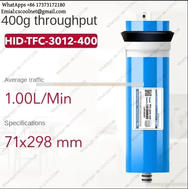k06 2pcs 400GPD Reverse Osmosis Filter TFC-3012-400G Membrane Water Cartridges RO System Replacement Parts