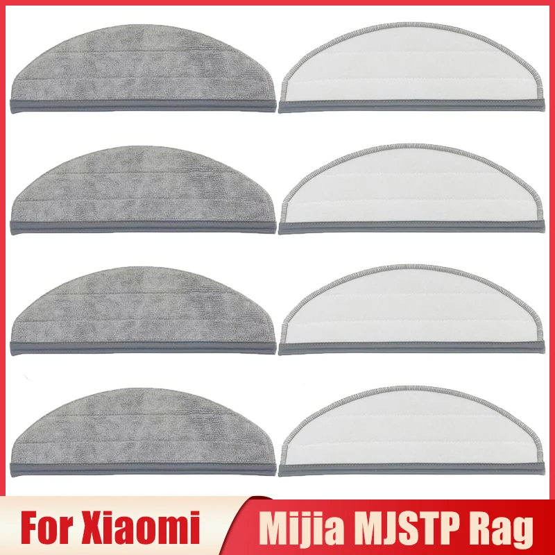 For Xiaomi Mijia MJSTP Robotic Vacuum Cleaner Parts High Quality Mop Cloth Mop Rags Replacement Washable Mop Pads Accessories