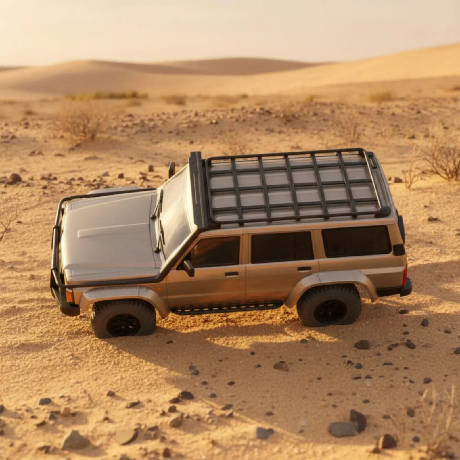 Roof Light Cover Vehicle Lamp Guard with Screws 3D Printed Sleek for Nissan Patrol RC Hobbyists 1/10 YK4107 Crawler Enthusiasts