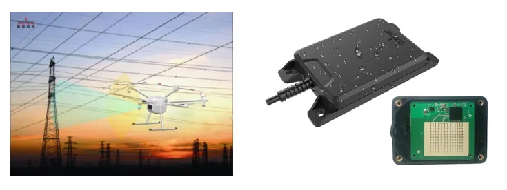 2025 Nuovo sensore radar per evitare collisioni Dr-one Dete-ctor da 80 m per spruzzatura Dr-one