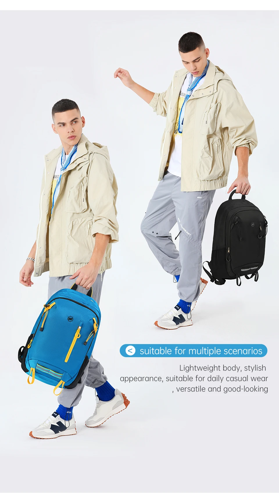 Tigernu Sport Rucksäcke Für Männer 15,6 zoll Laptop Rucksack Casual Rucksack Männer Reisetasche Outdoor Rucksack Wasserdichte Tasche Rucksack – Detail 6