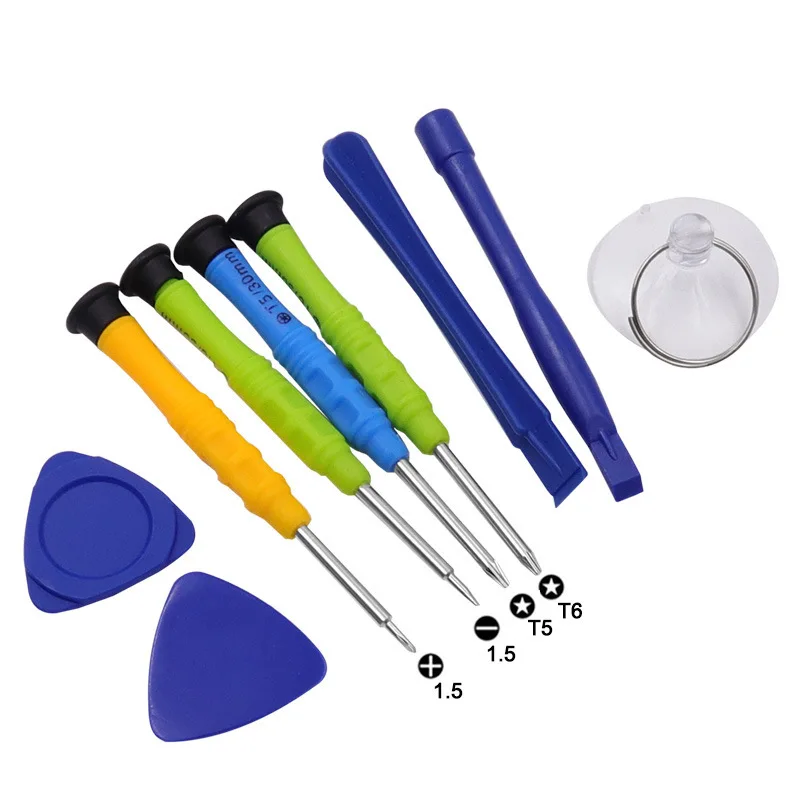 

50sets Mobile Phone Disassembly Tool 9-piece Set Battery Disassembly Screwdriver Set Maintenance Combination