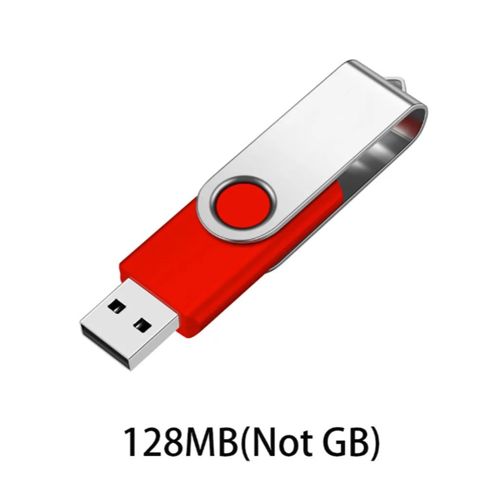 Unidad flash USB de 128 MB de pequeña capacidad, venta al por mayor, Memory Stick amarillo, memoria roja, Pen Drive azul de 128 MB, memoria USB negra