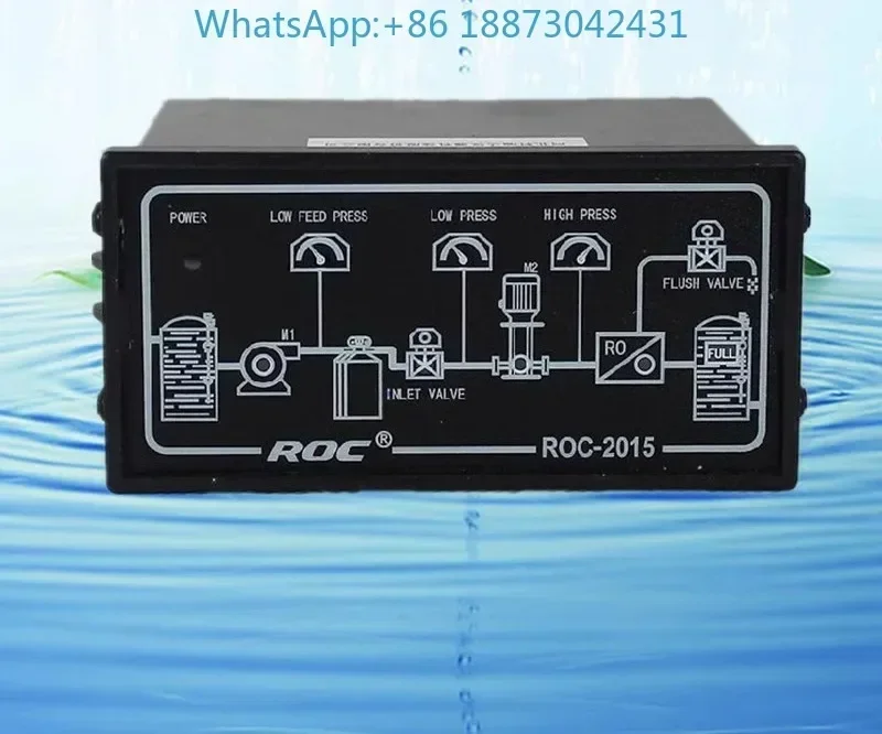 ROC-2015 replaces RO-2008-2003 upgraded PLC as the first RO reverse osmosis controller for water treatment.