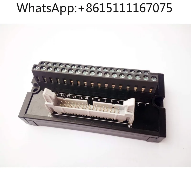 IDC34 MIL Horn Terminal Adapter Module HA023 PLC I/O Extension Breakout Terminal Block Signal Connection Cable